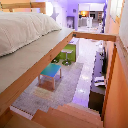Orange And Blue Studio Downtown 5 Min From White Tower Apartamento *