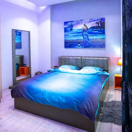 Apartamento Orange And Blue Studio Downtown 5 Min From White Tower Tesalónica